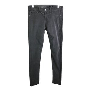AG Adriano Goldschmied Women's‎ The Legging Super Skinny Jeans Mid-Rise Gray 25R